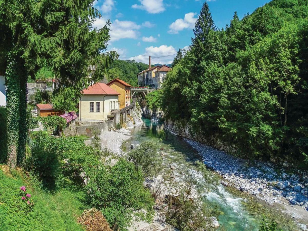 Pocitniska Hisa Pri Kustrcu Apartment Grahovo ob Baci Bagian luar foto